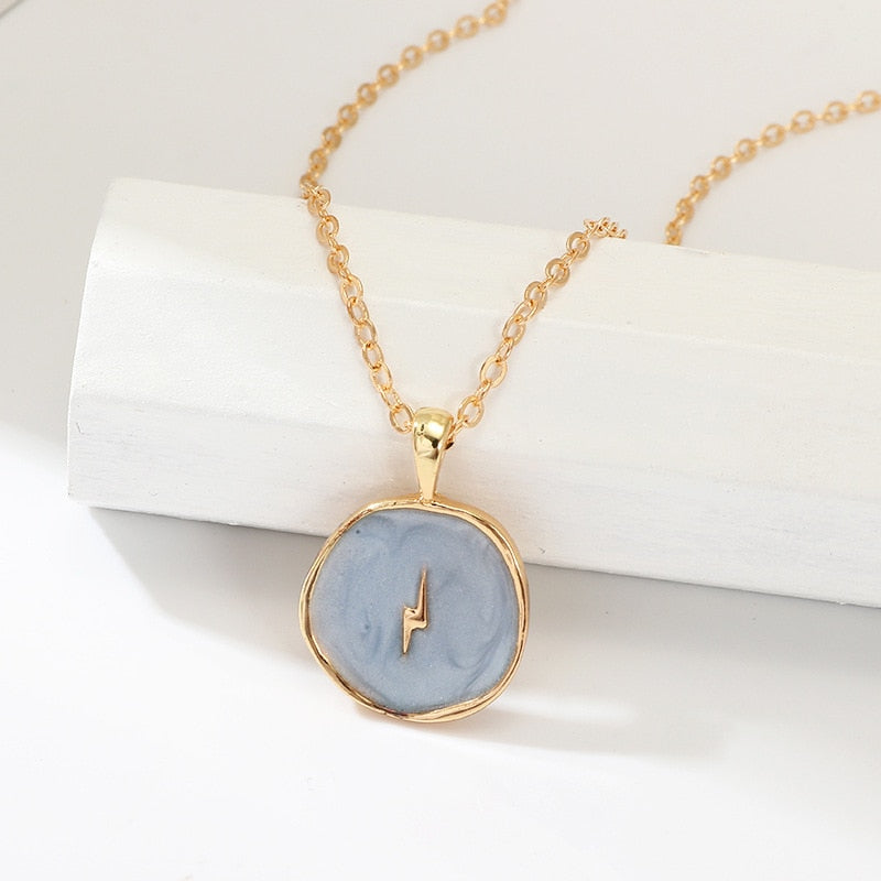 Handcrafted Oil Pendant Necklaces