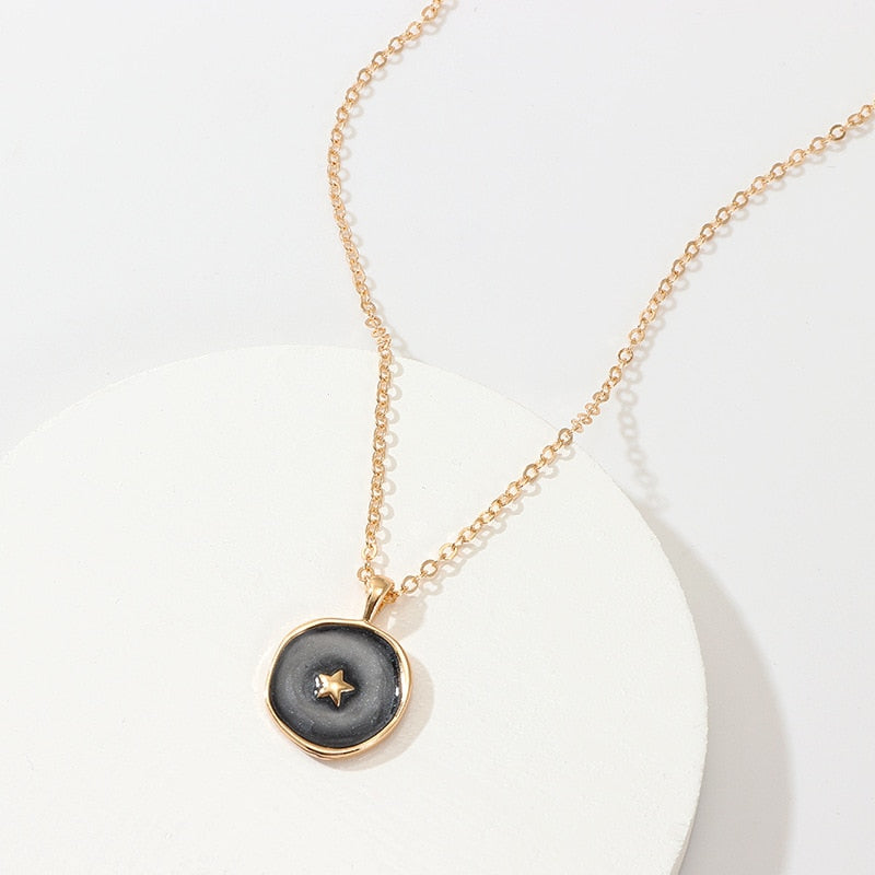 Handcrafted Oil Pendant Necklaces